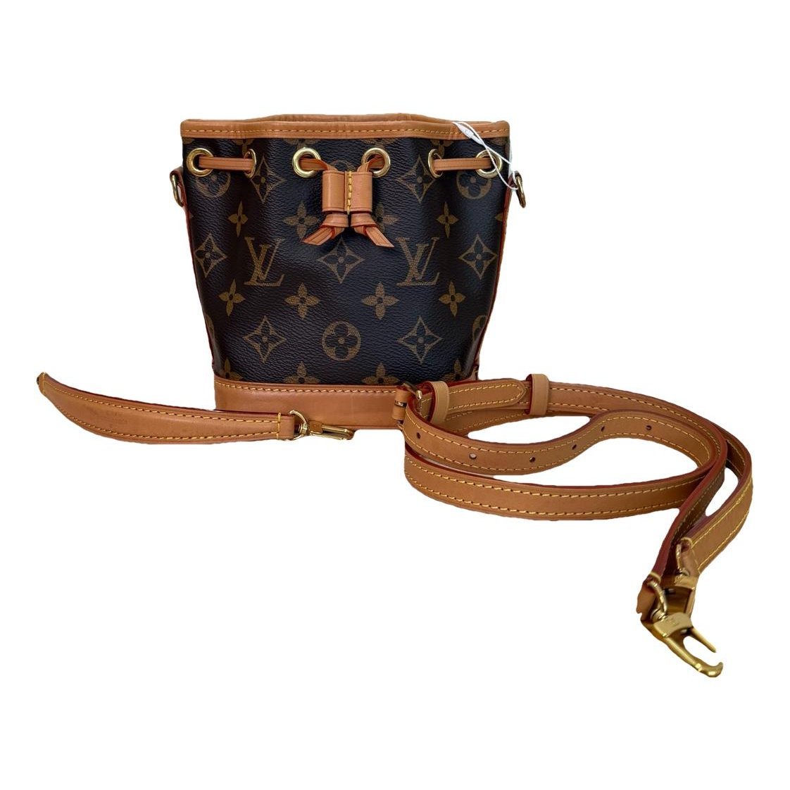 Nano Noé leather tote