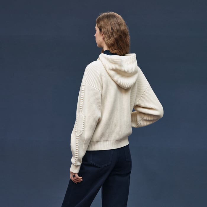 Blanc Naturel Hooded Sweater
