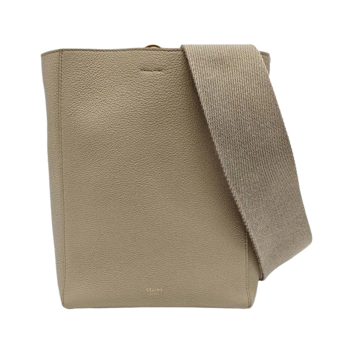 Seau Sangle leather handbag