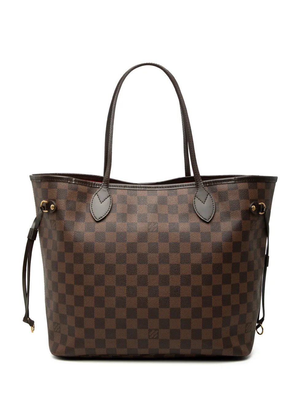 2011 Damier Ebene Neverfull MM tote bag