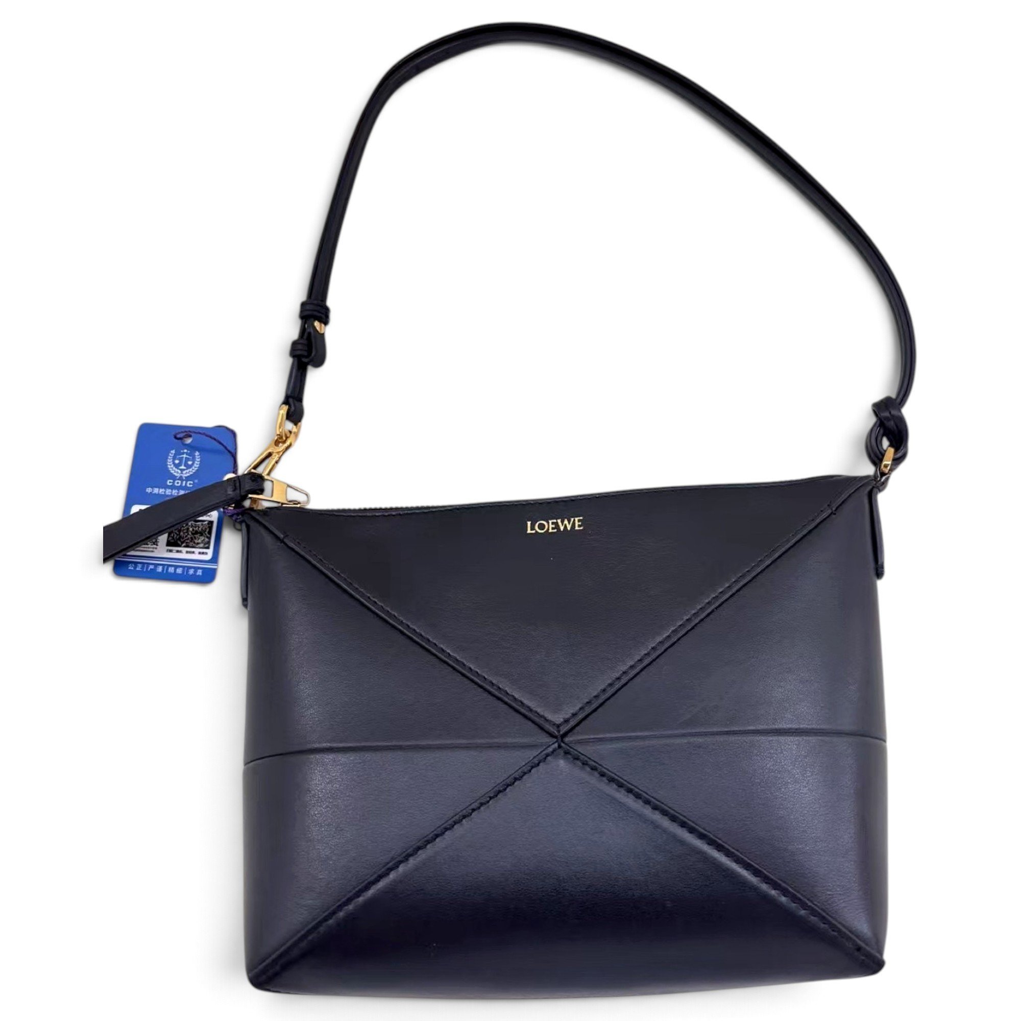 Loewe Puzzle Fold leather handbag