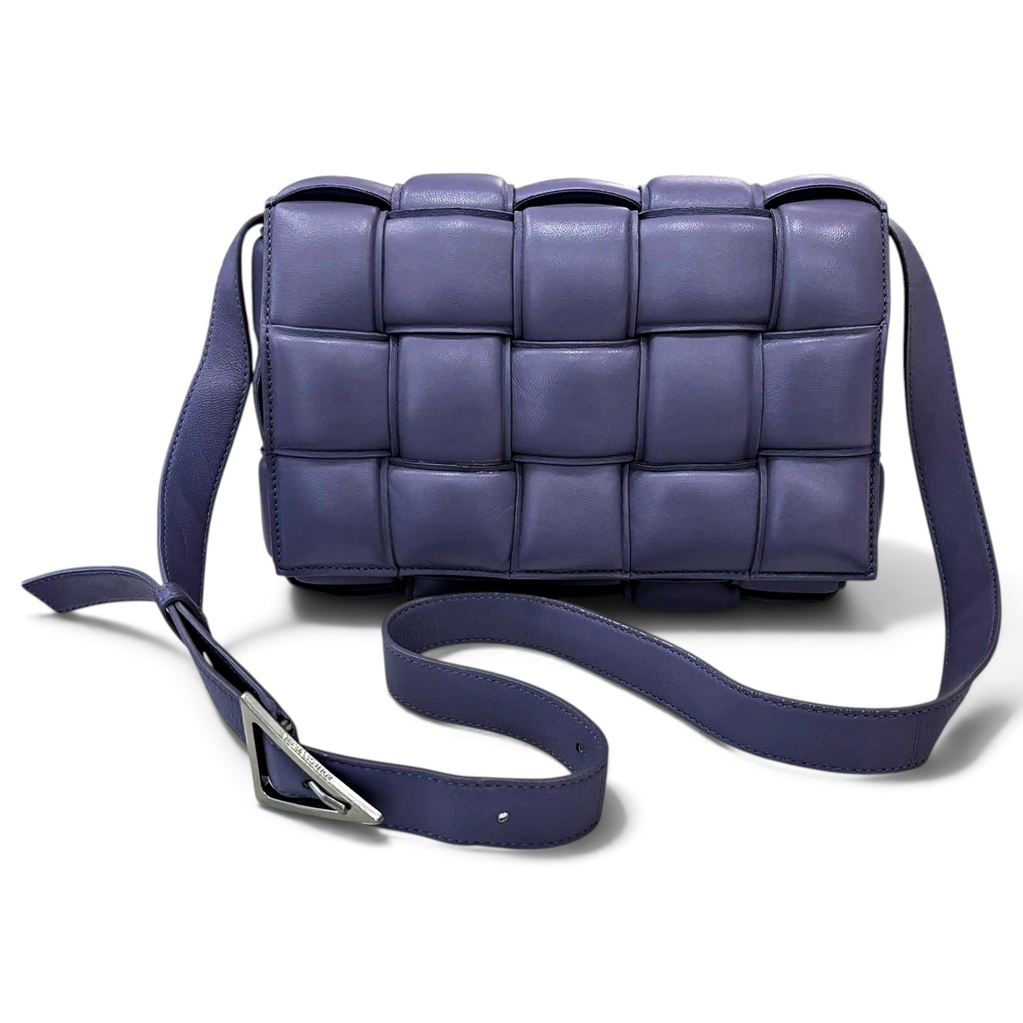 Cassette Padded leather crossbody bag