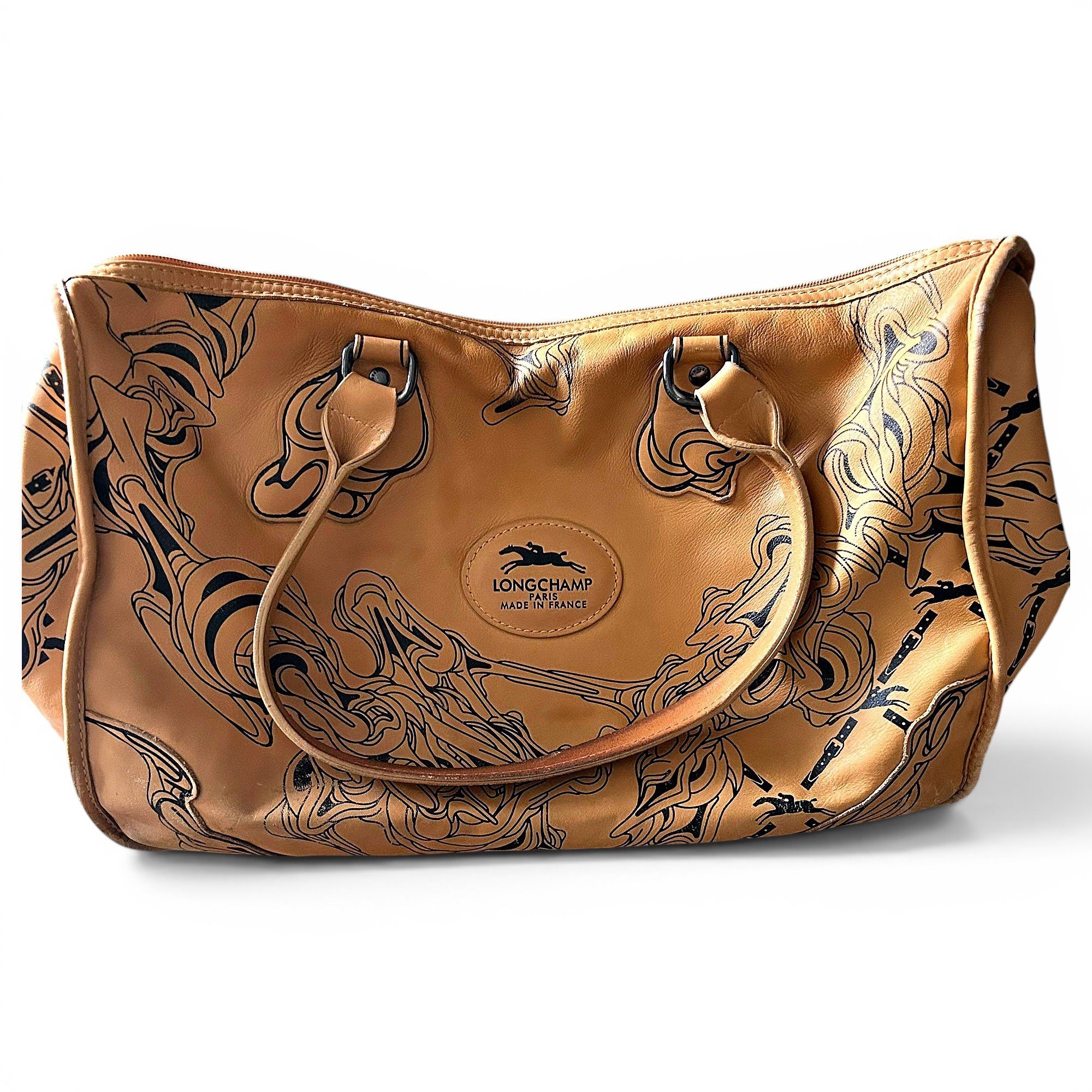 Leather handbag