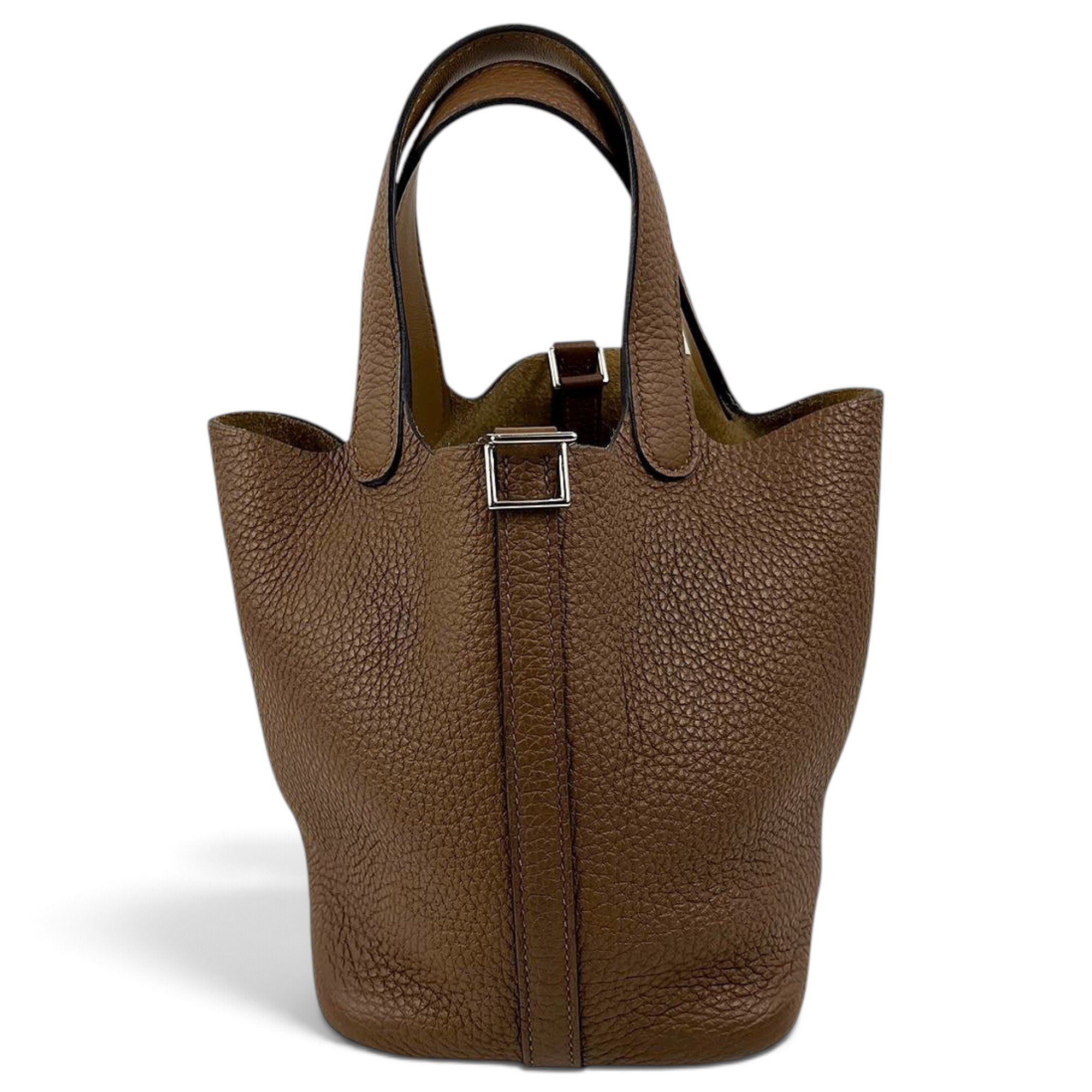 Picotin leather handbag