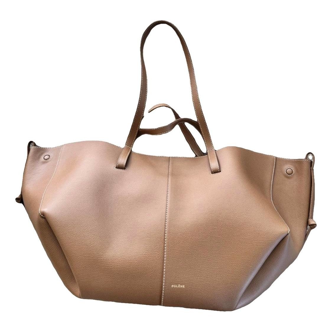 Leather travel bag