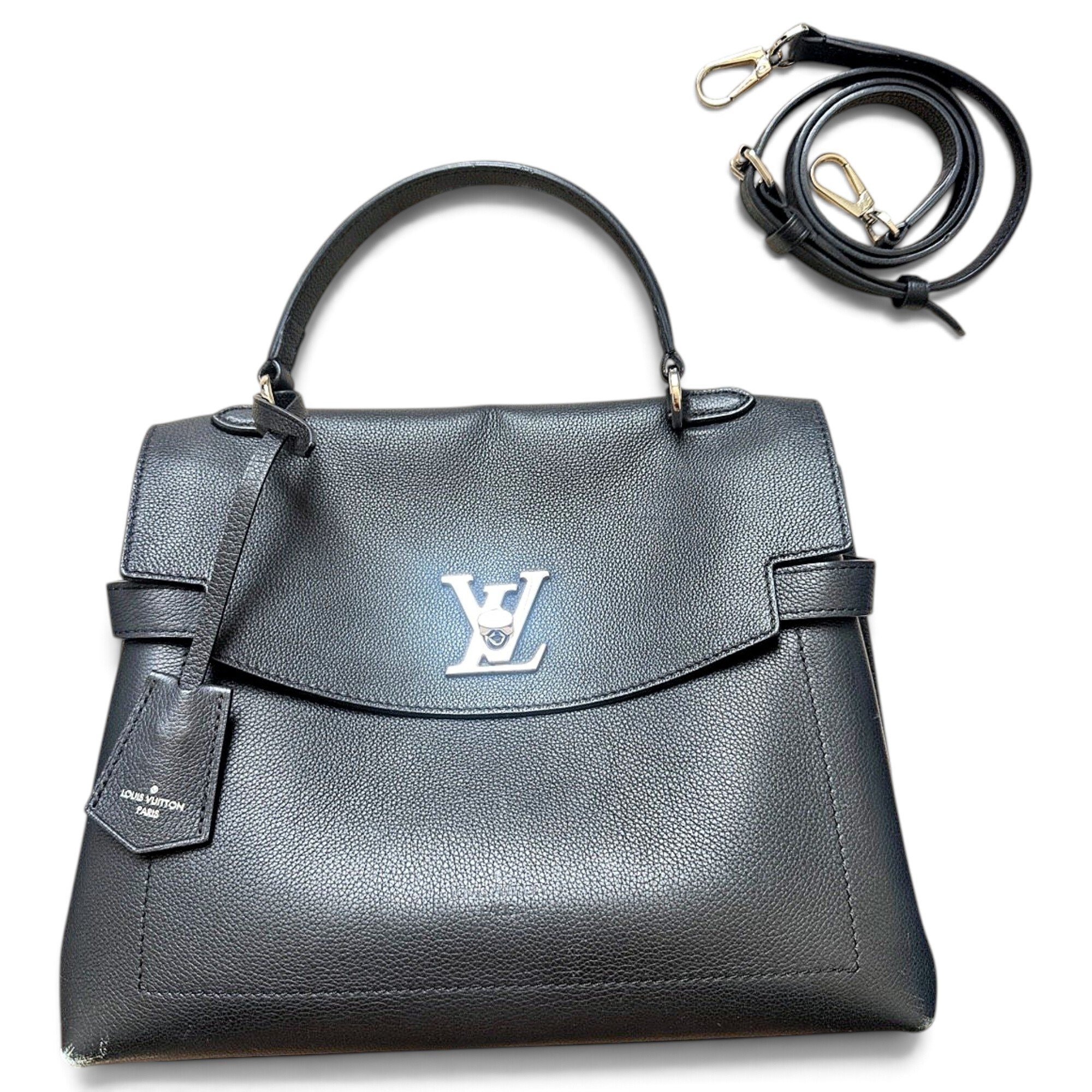 Lockme leather handbag