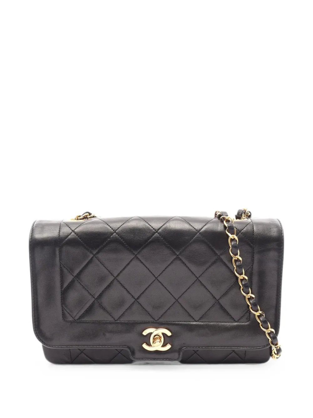 1989-1991 Flap matelassé leather shoulder bag