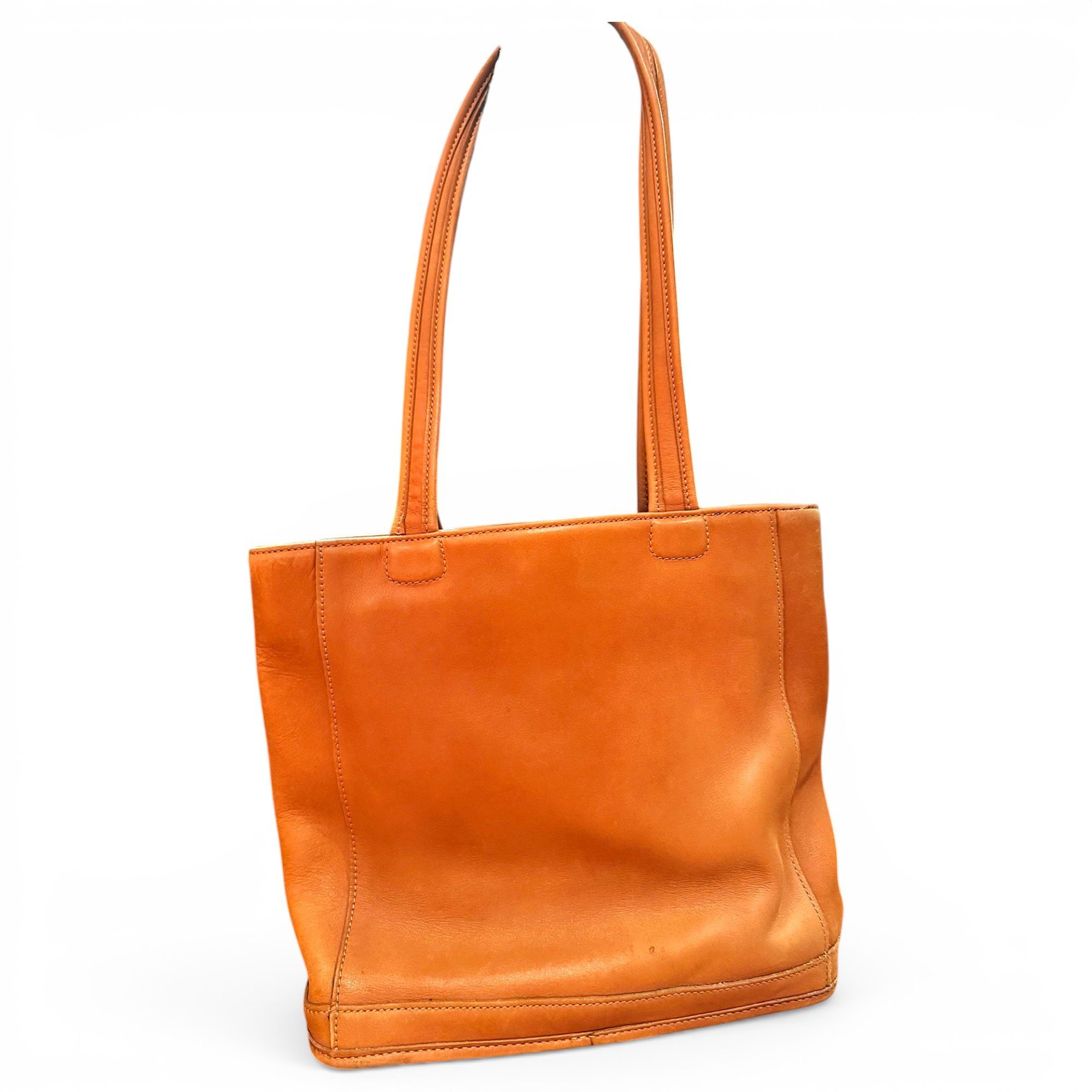 Leather tote