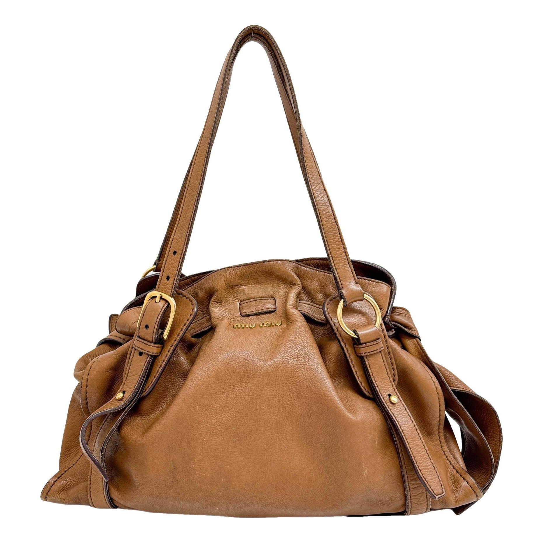 Vitello leather handbag