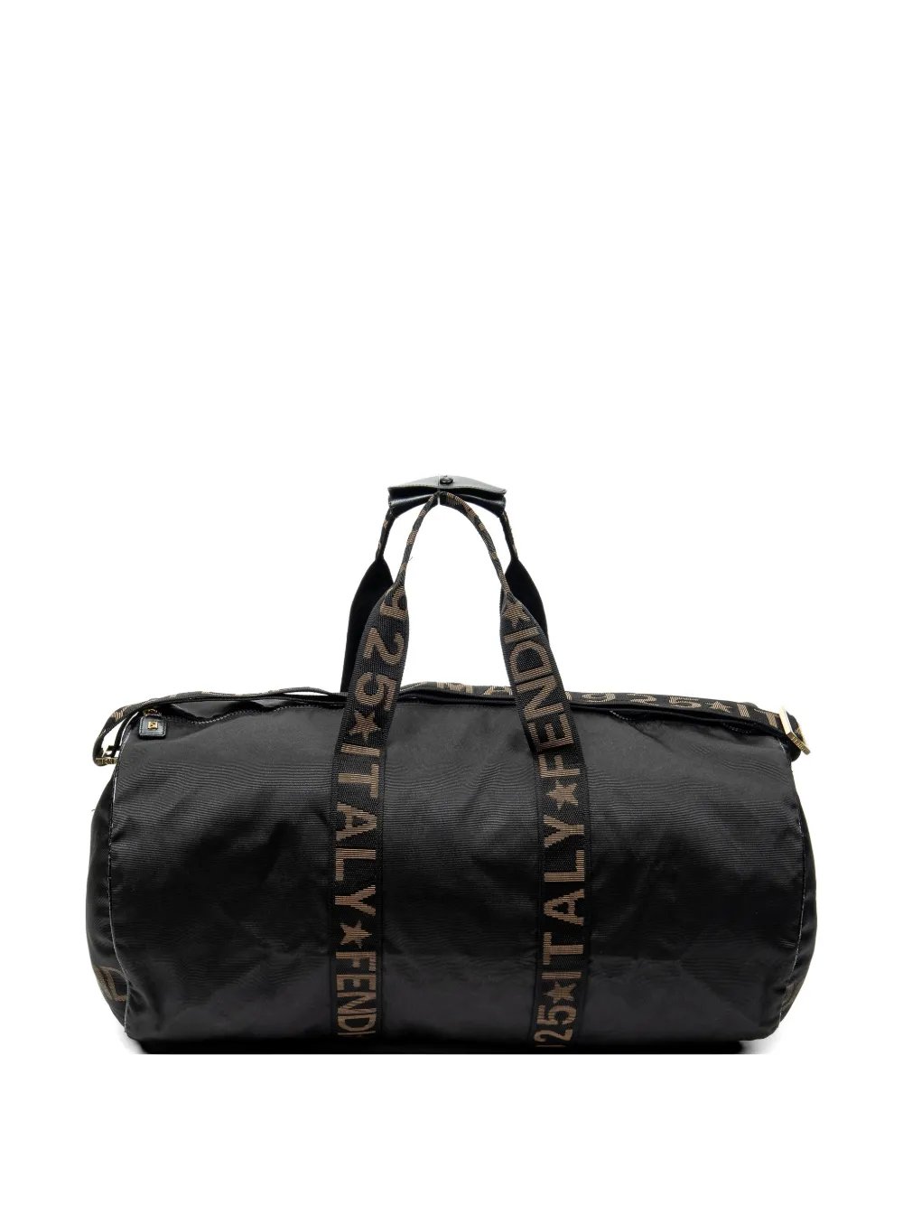 Fendi logo-tape duffle bag