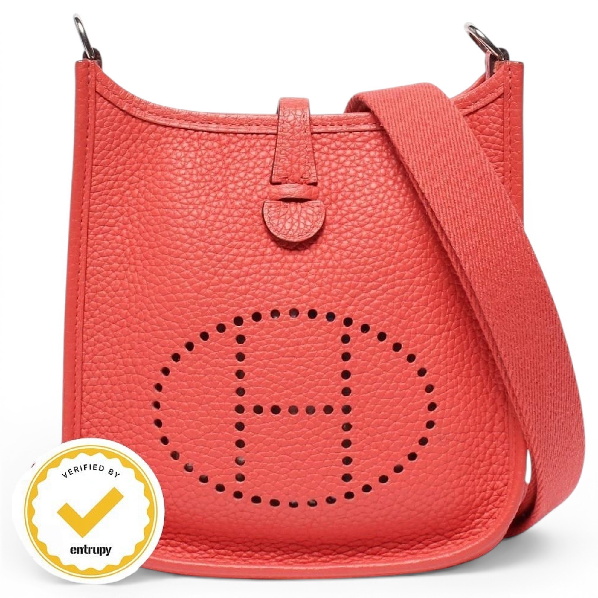 Evelyne leather handbag