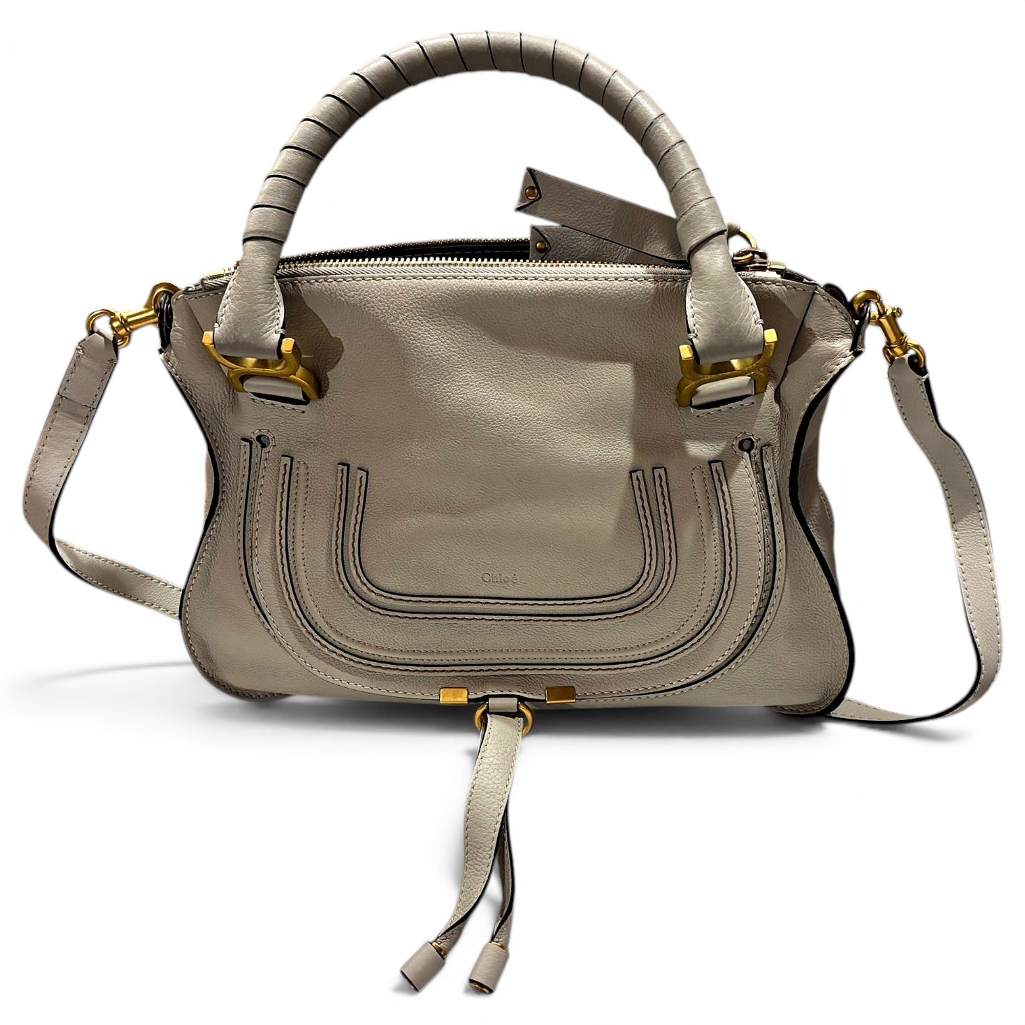 Marcie leather handbag