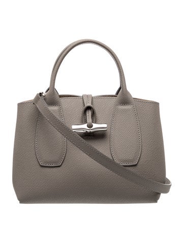 Leather Top Handle Bag