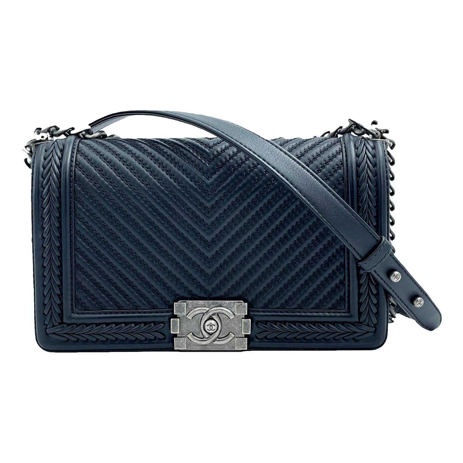 Boy leather crossbody bag