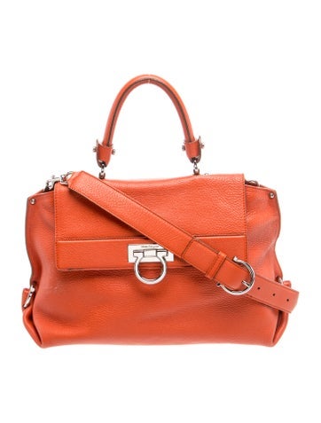 Salvatore Ferragamo Gancio Top Handle Bag