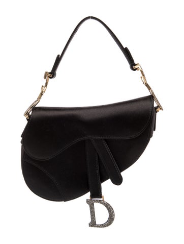 Dior Satin Saddle Mini