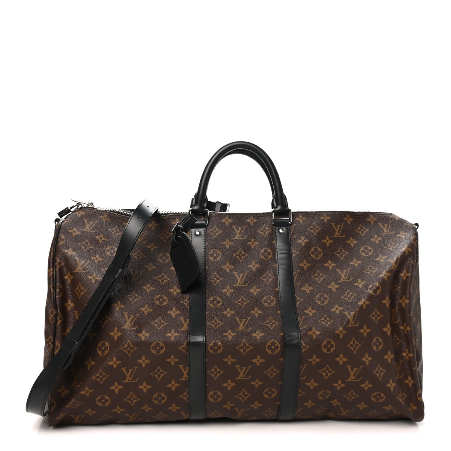 Louis Vuitton Louis Vuitton Monogram Macassar Keepall Bandouliere 55