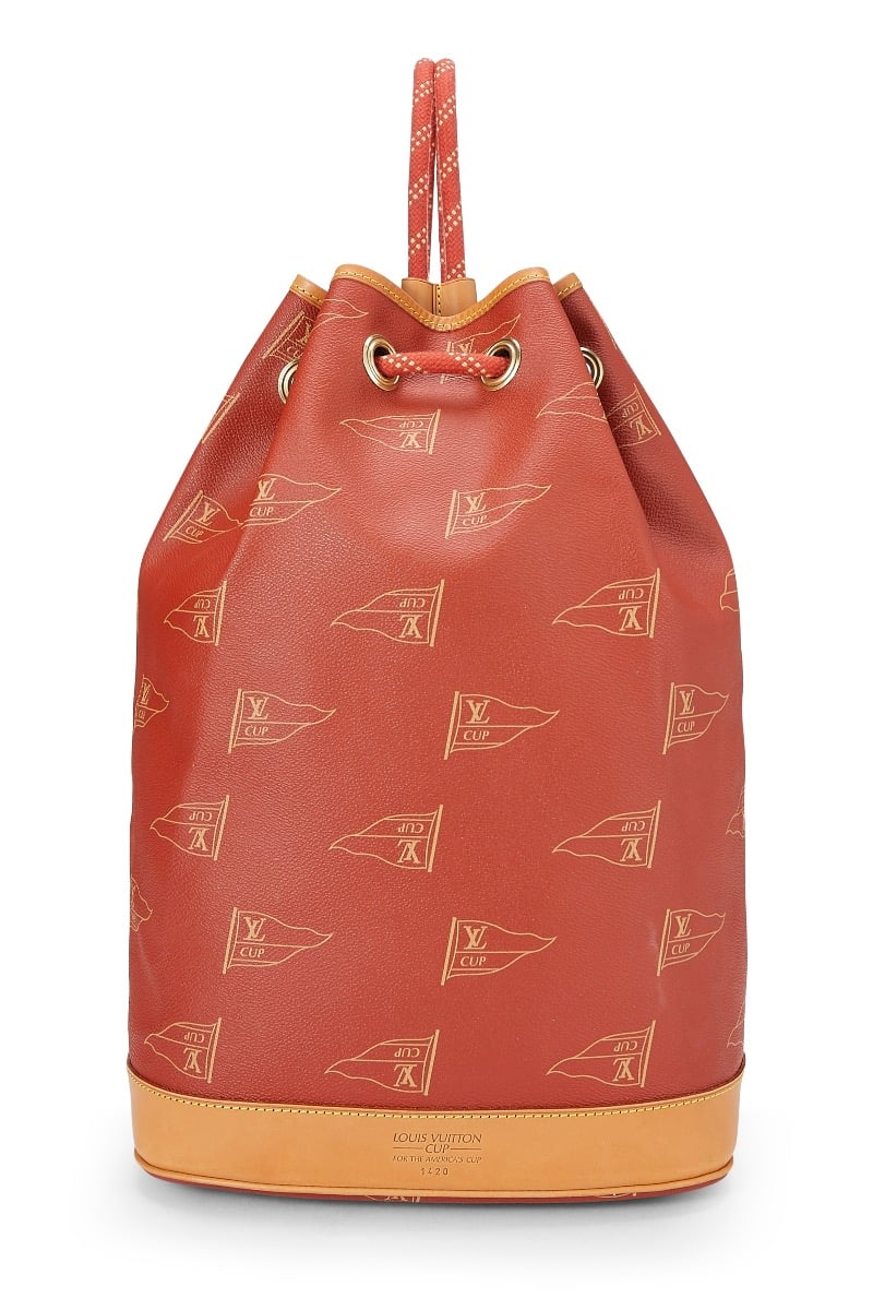 Red LV Cup St. Tropez Bag
