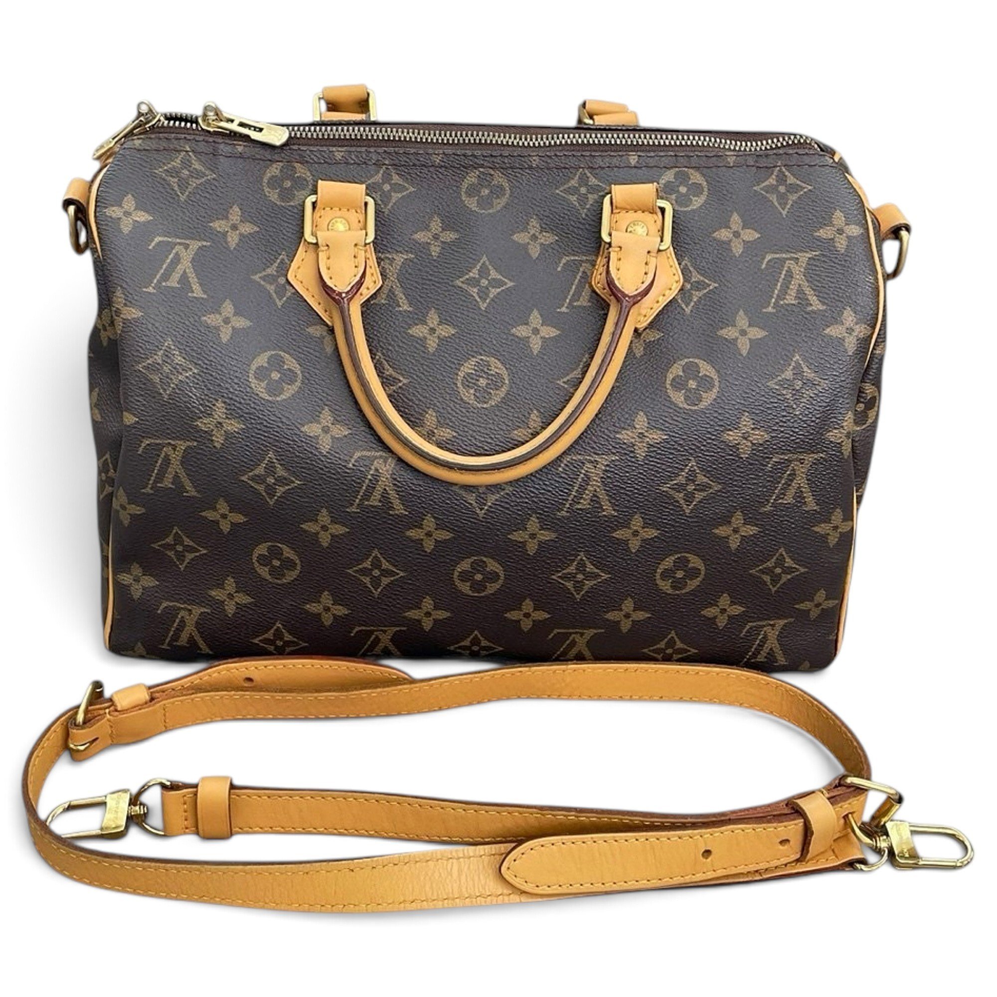 Louis Vuitton Speedy Bandoulière cloth handbag