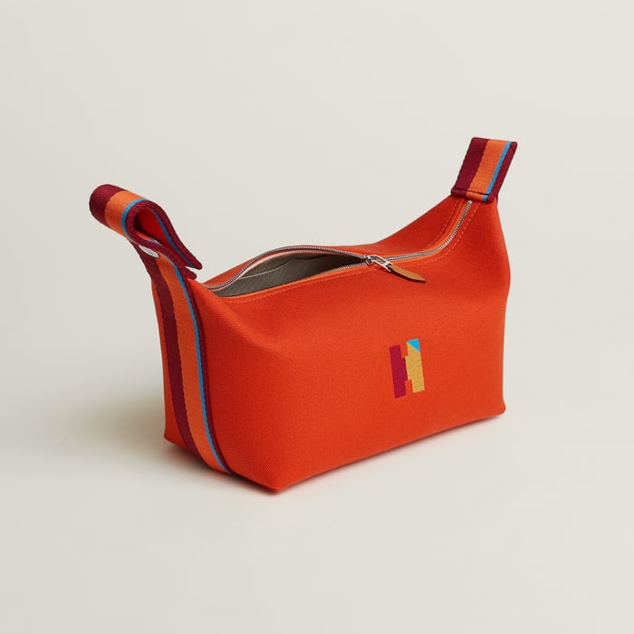 Orange Feu Bride-a-brac H Pavillon Case, Small Model