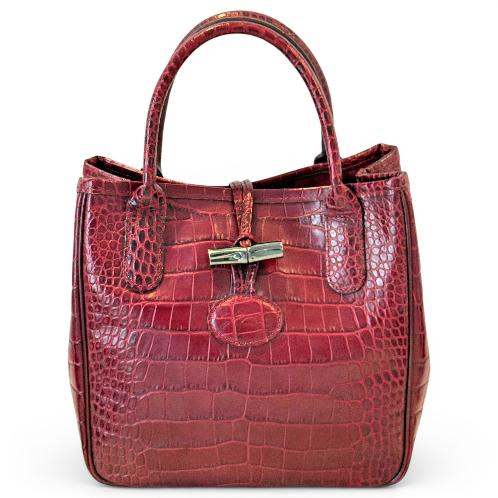 Roseau leather handbag