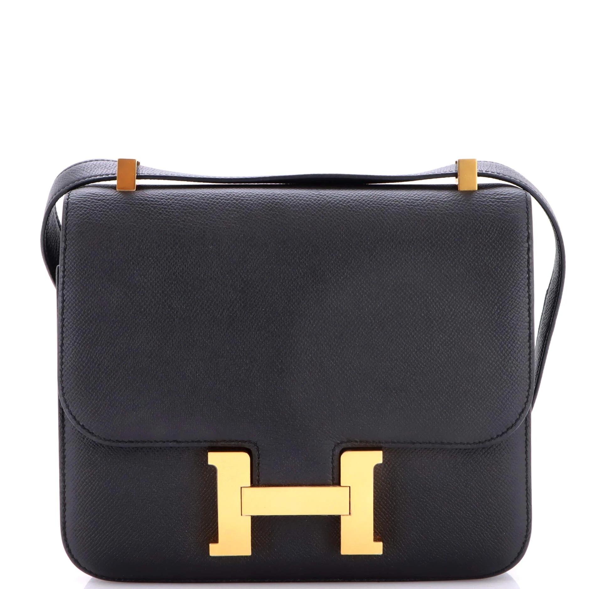 Constance leather crossbody bag