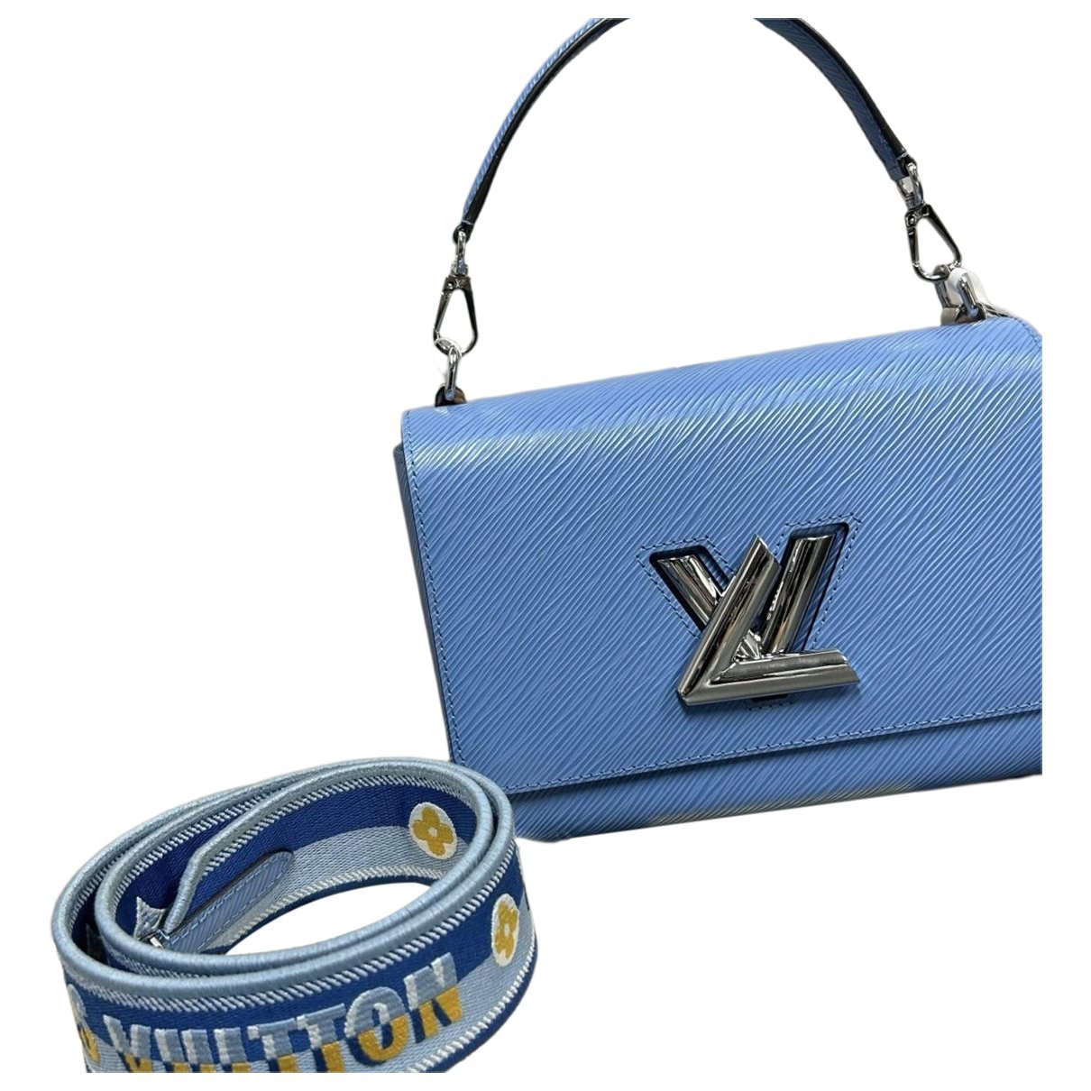Twist One Handle leather handbag