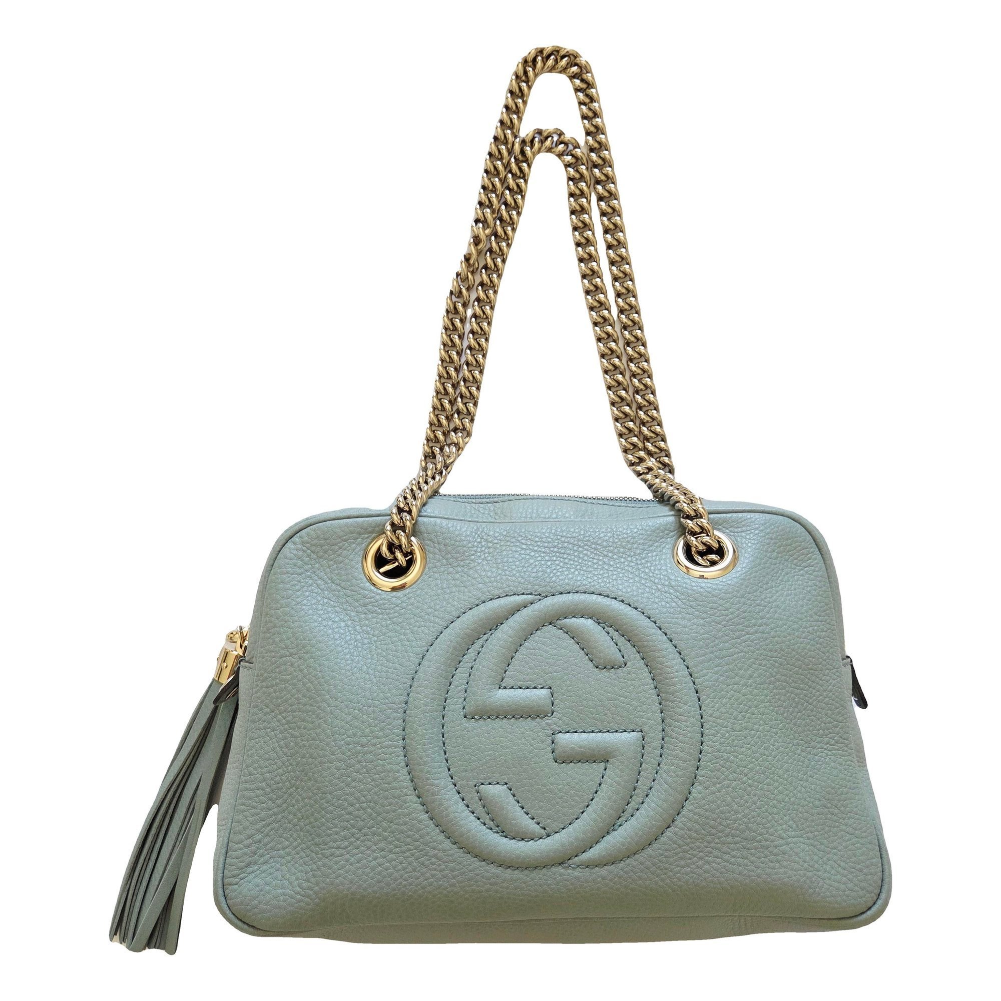Soho Double Chain leather handbag