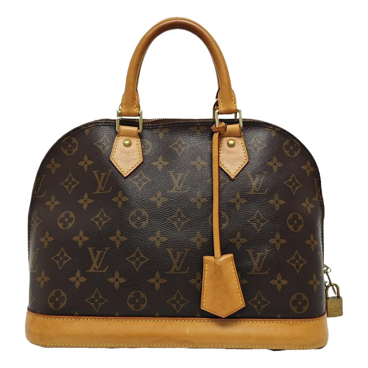 Alma leather handbag