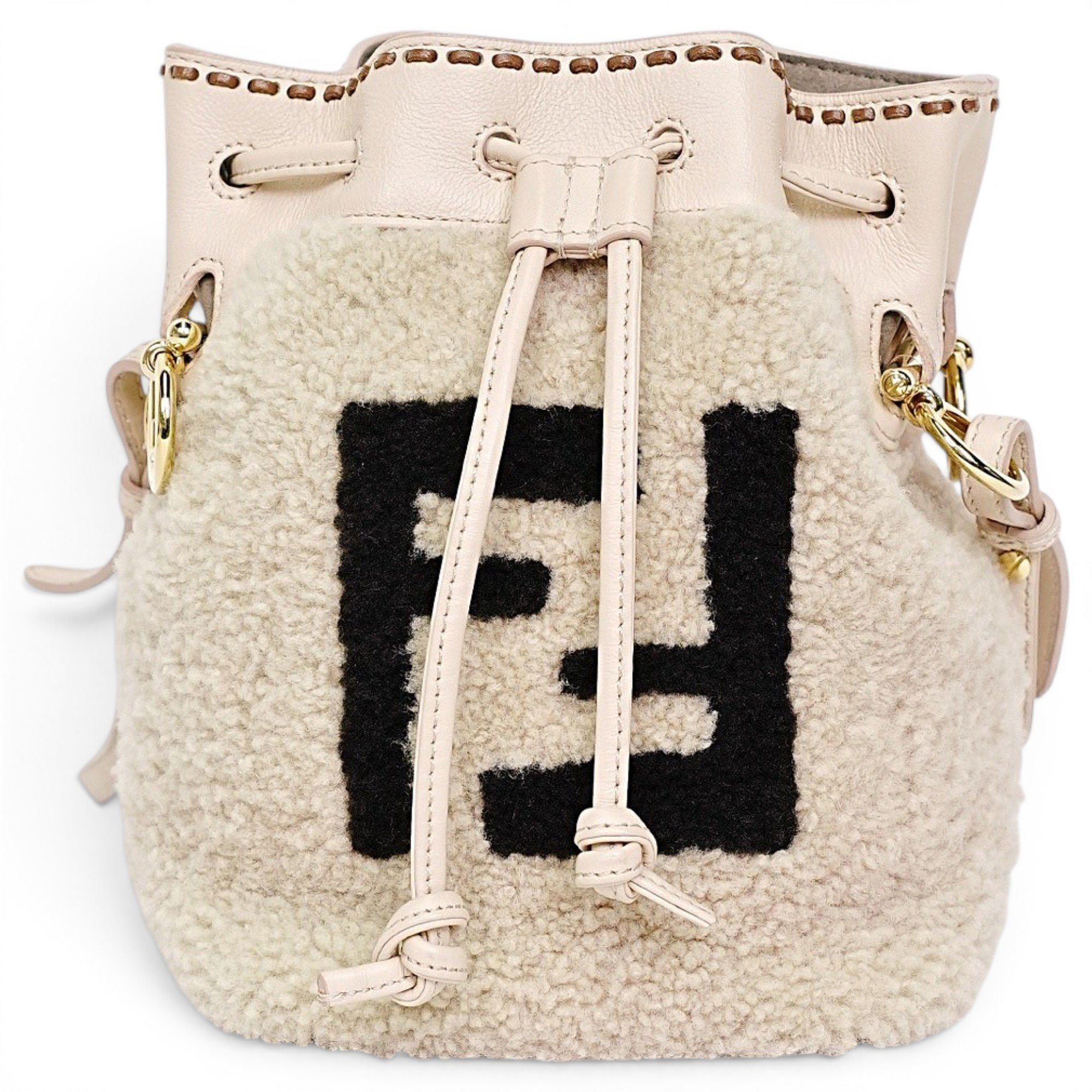 Mon Trésor wool crossbody bag