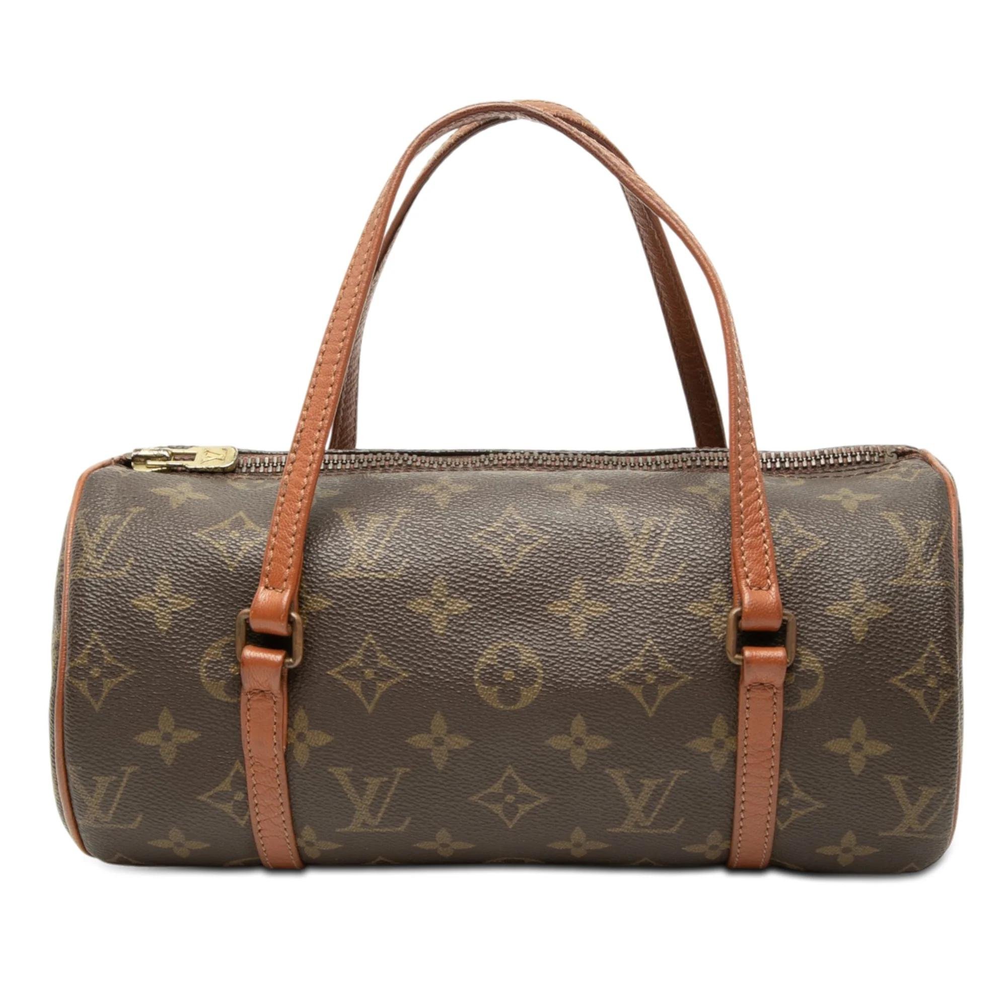 Papillon leather handbag