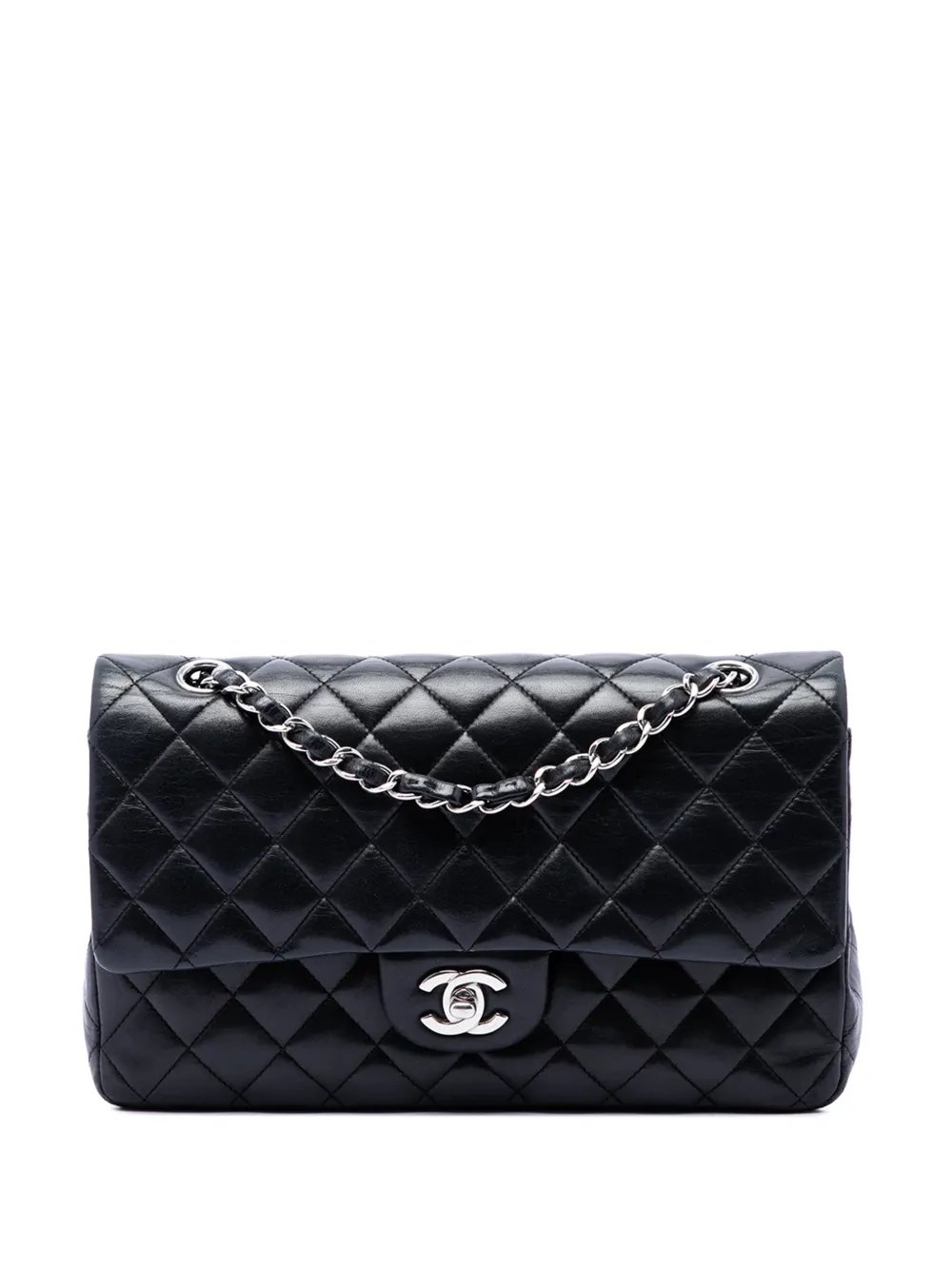 2009-2010 Medium Classic Lambskin Double Flap shoulder bag