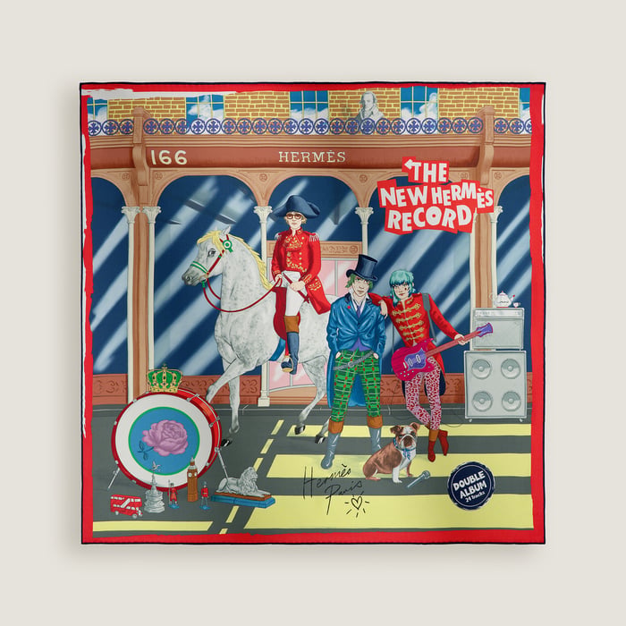 the New Hermès Record Scarf 70