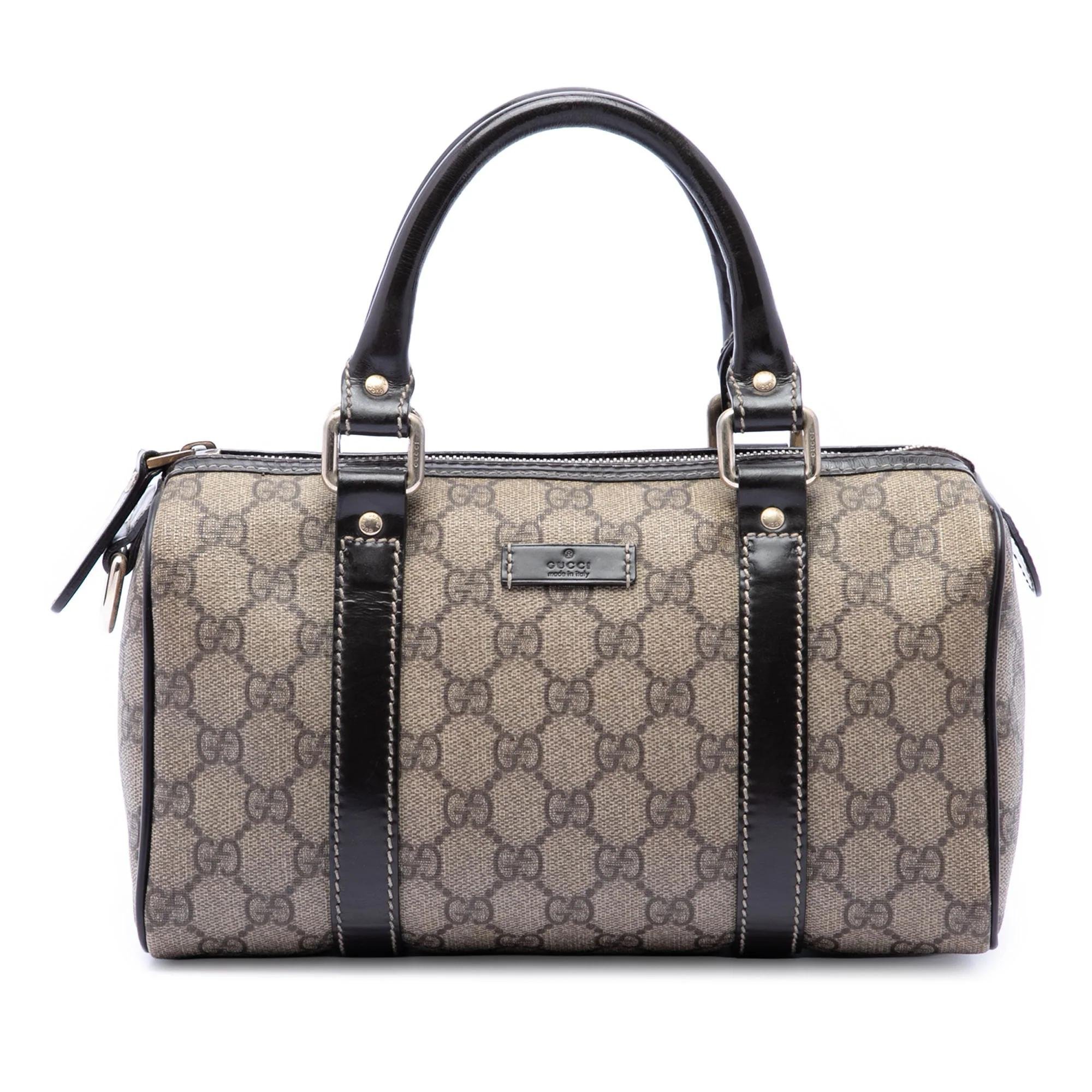 Boston leather bag
