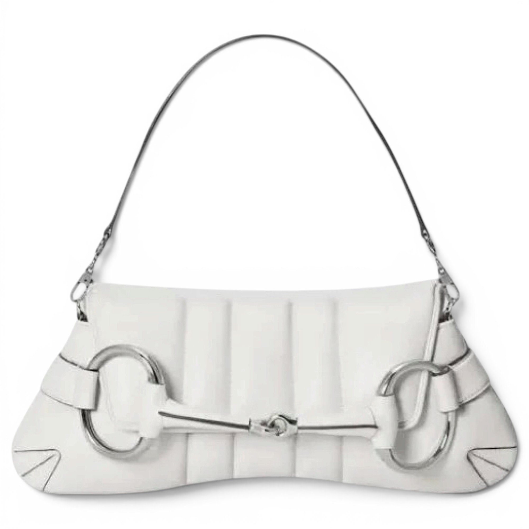 Horsebit Chain leather handbag