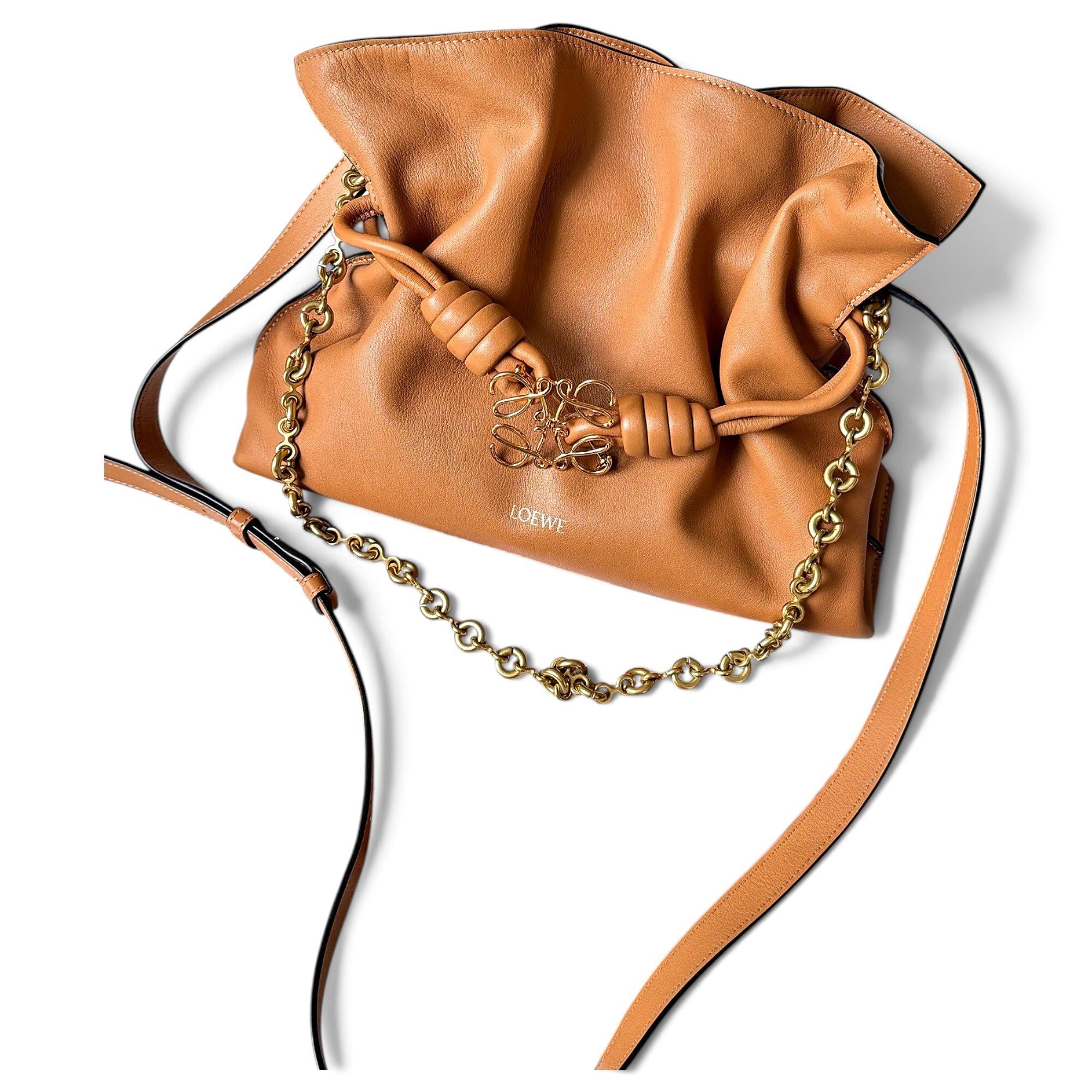 Flamenco Chain leather handbag