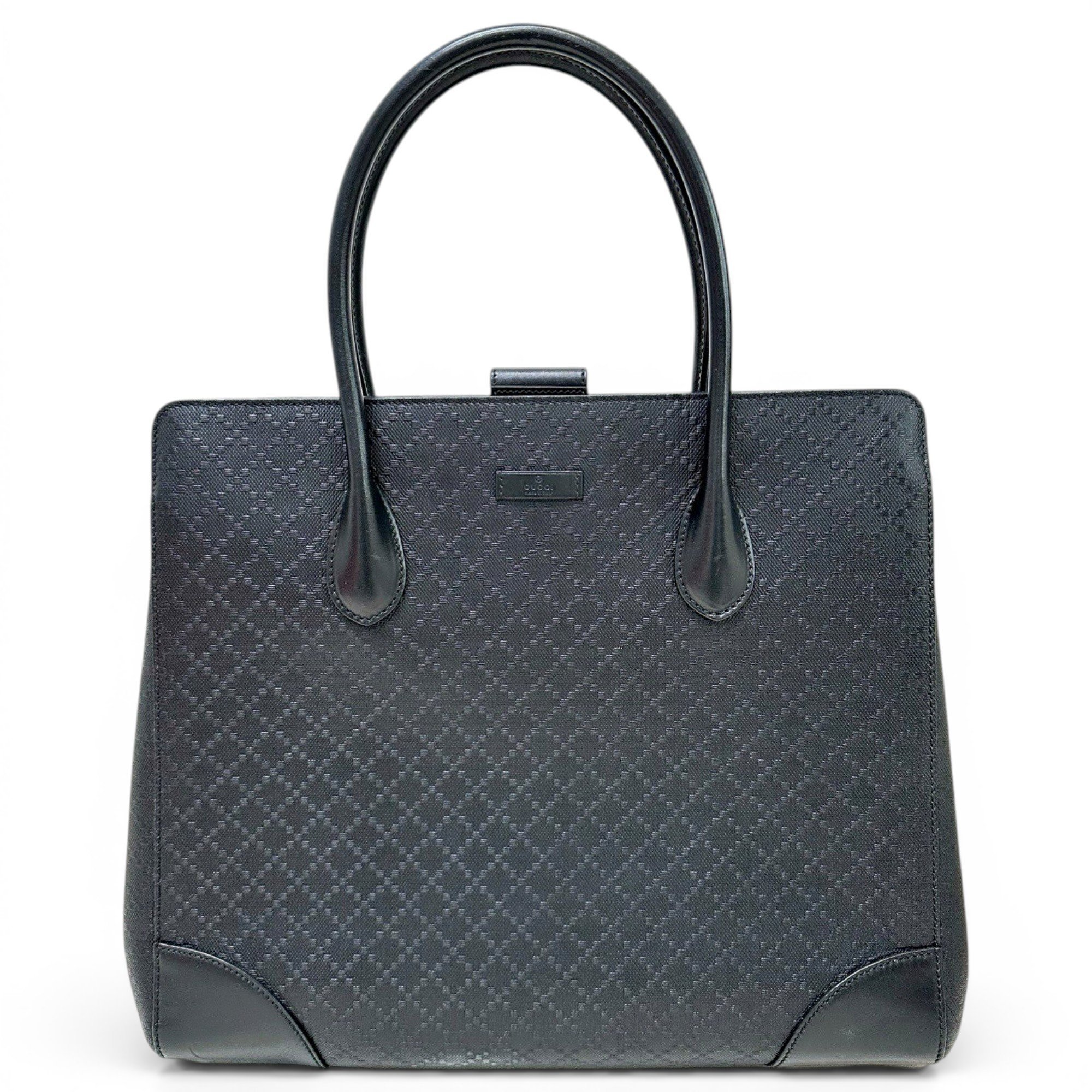 Leather tote