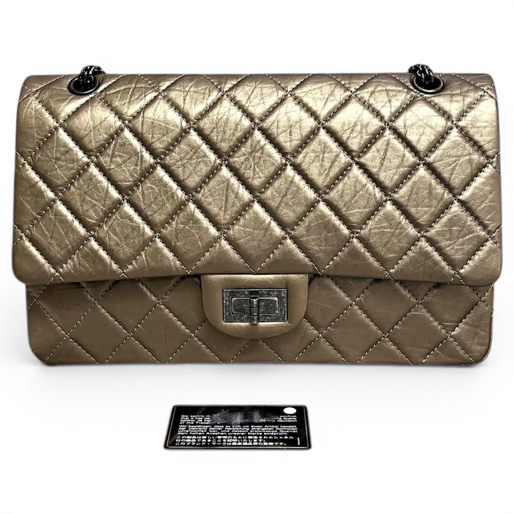 2.55 leather handbag