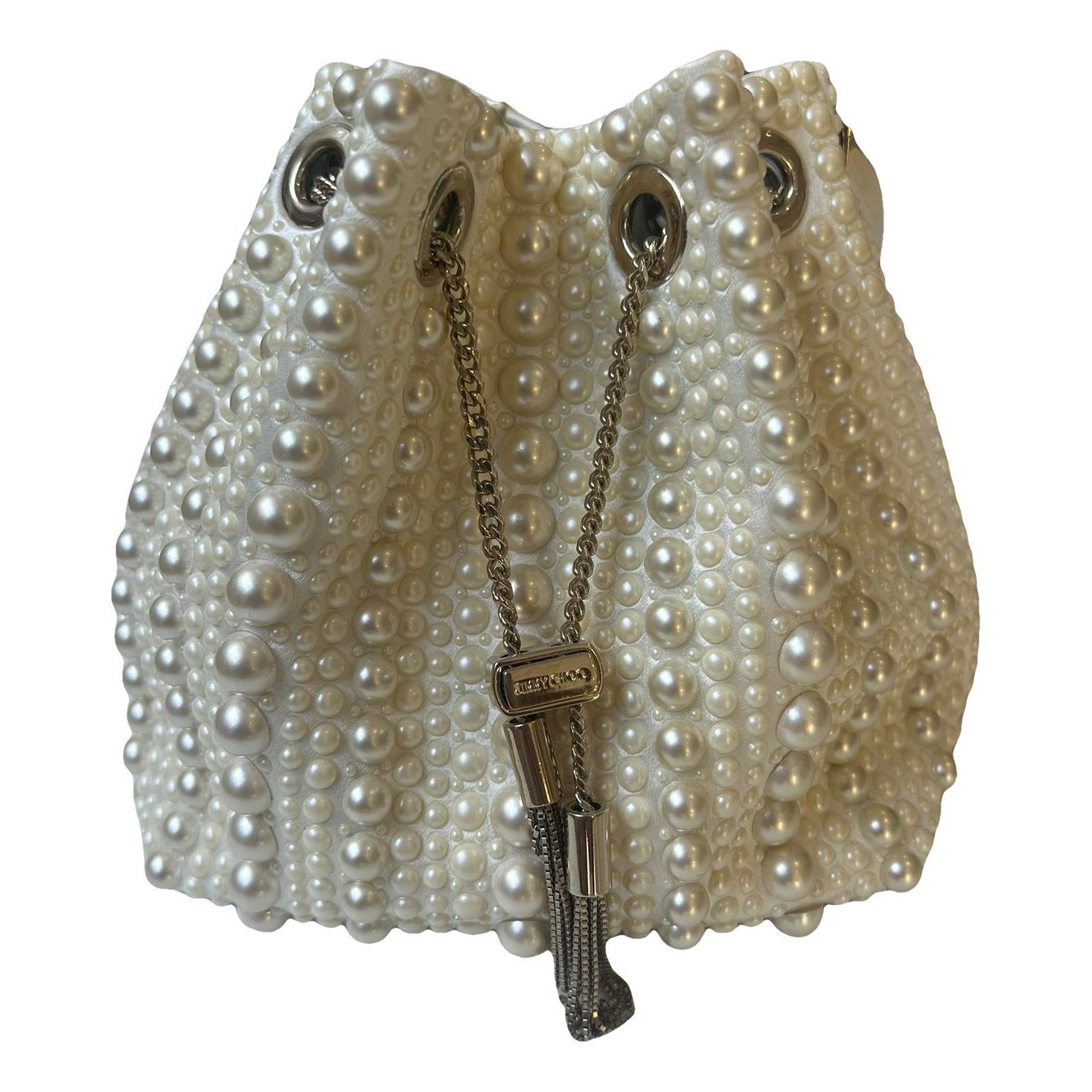 Jimmy Choo Bon silk crossbody bag