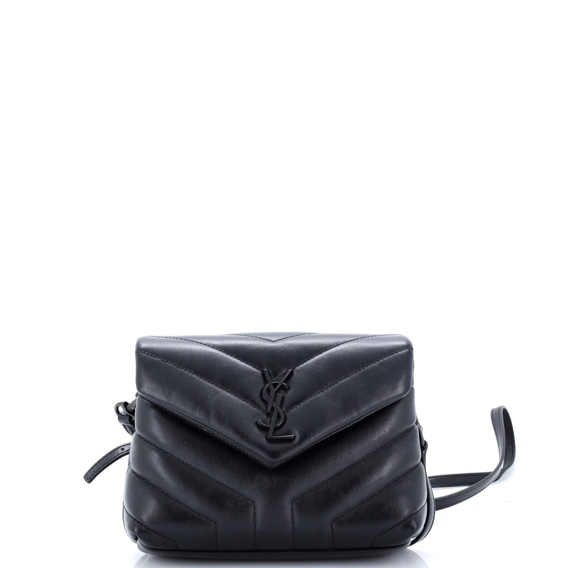 Loulou Shoulder Bag Matelasse Chevron Leather Toy