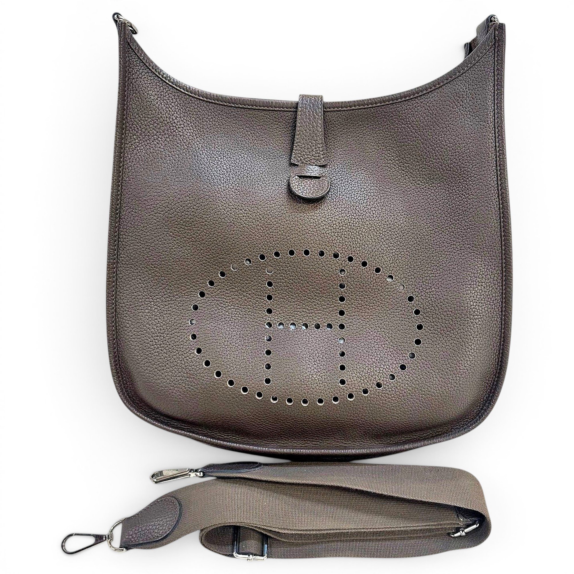Evelyne leather crossbody bag