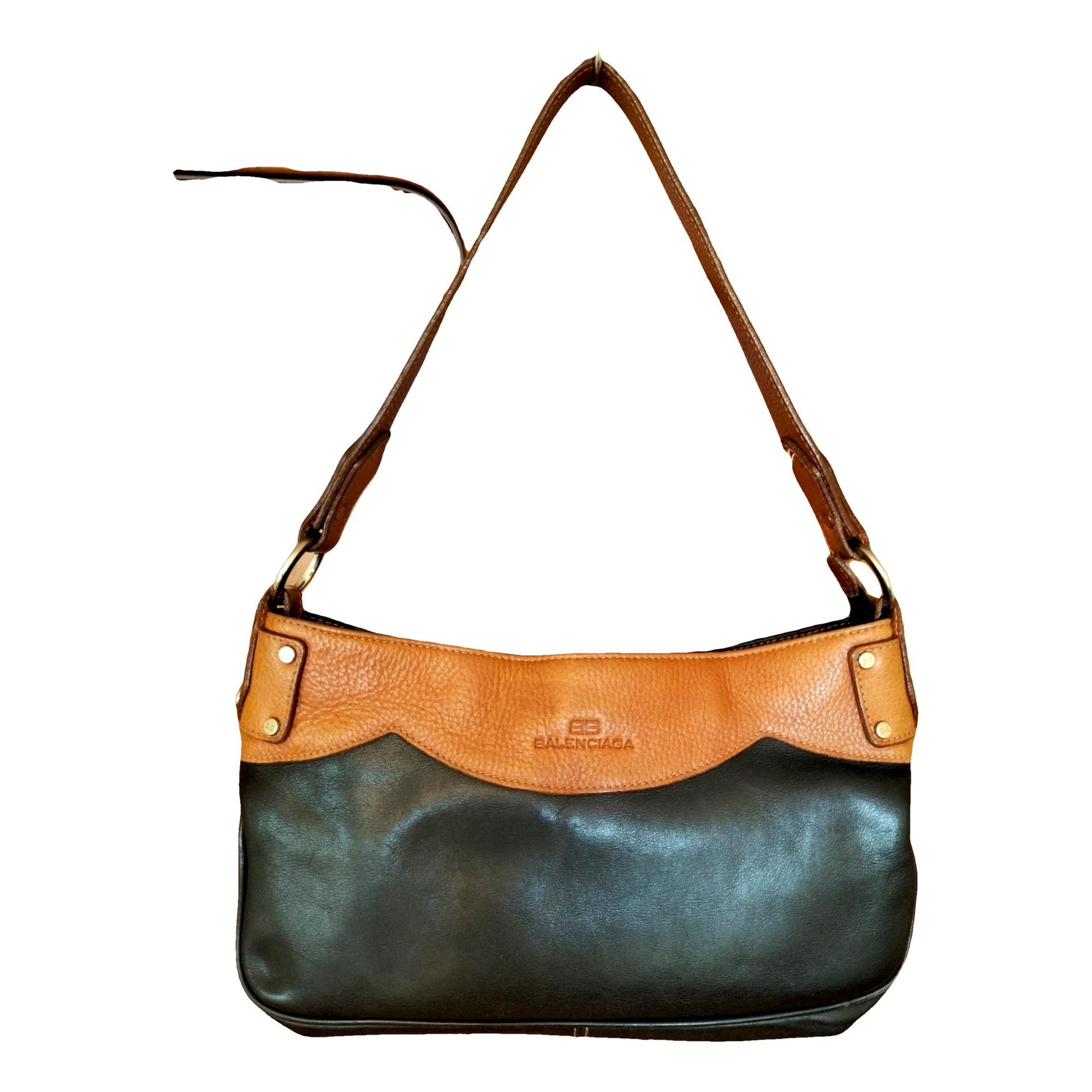 XX Hobo leather handbag