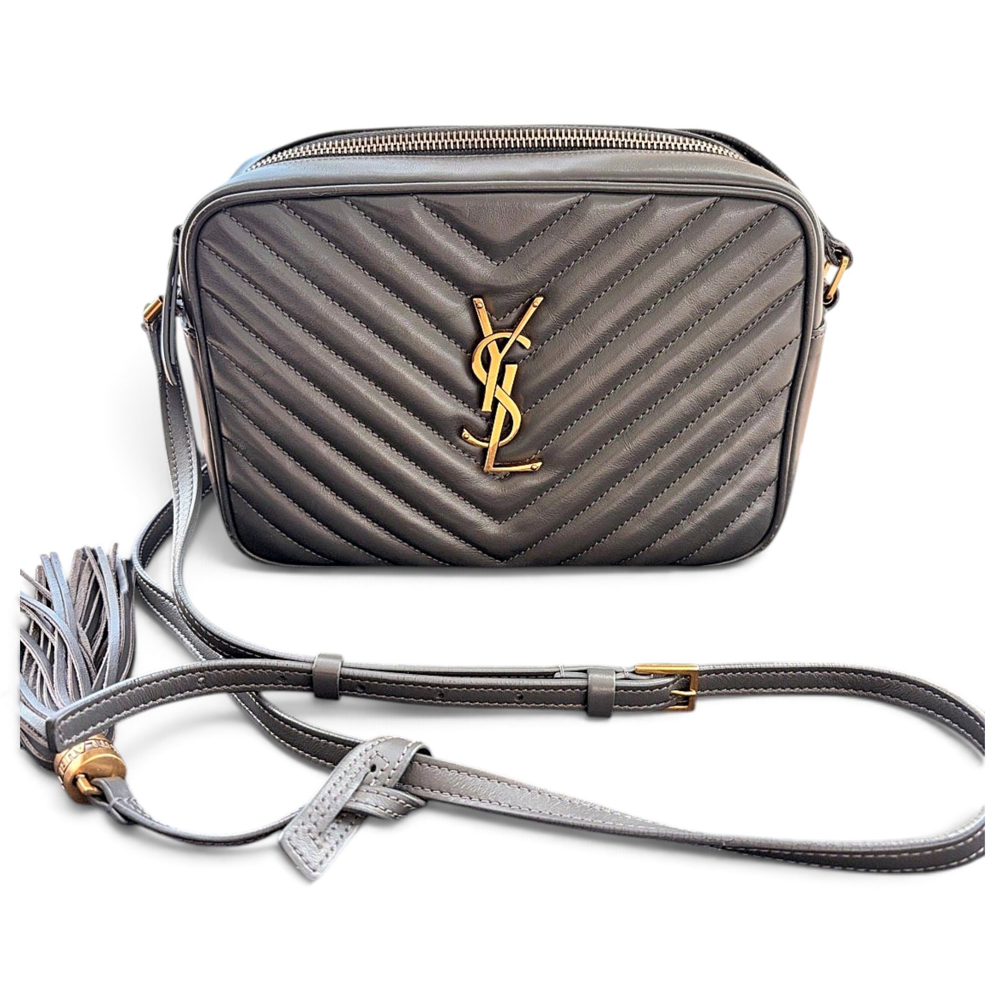 Lou leather crossbody bag