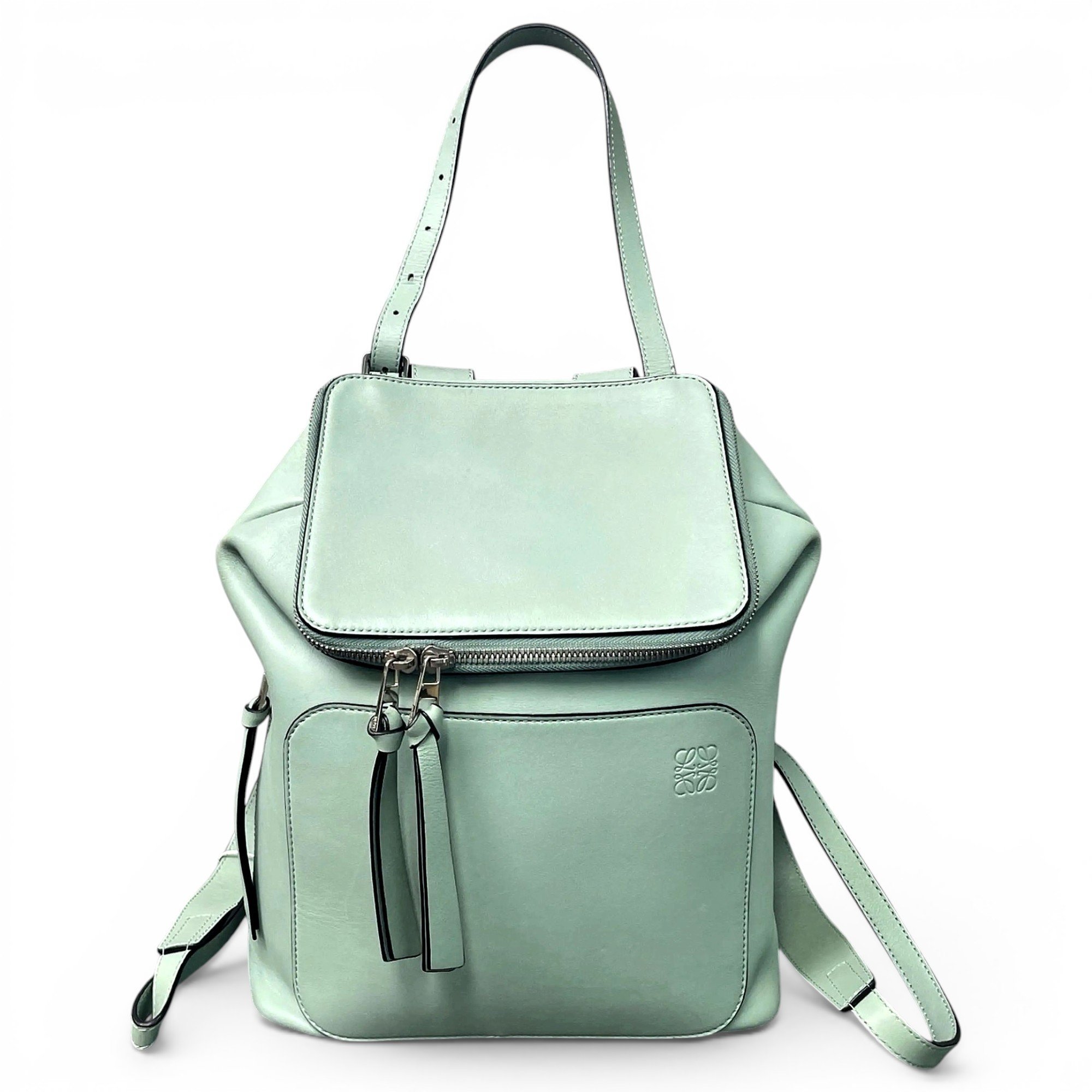Goya leather backpack