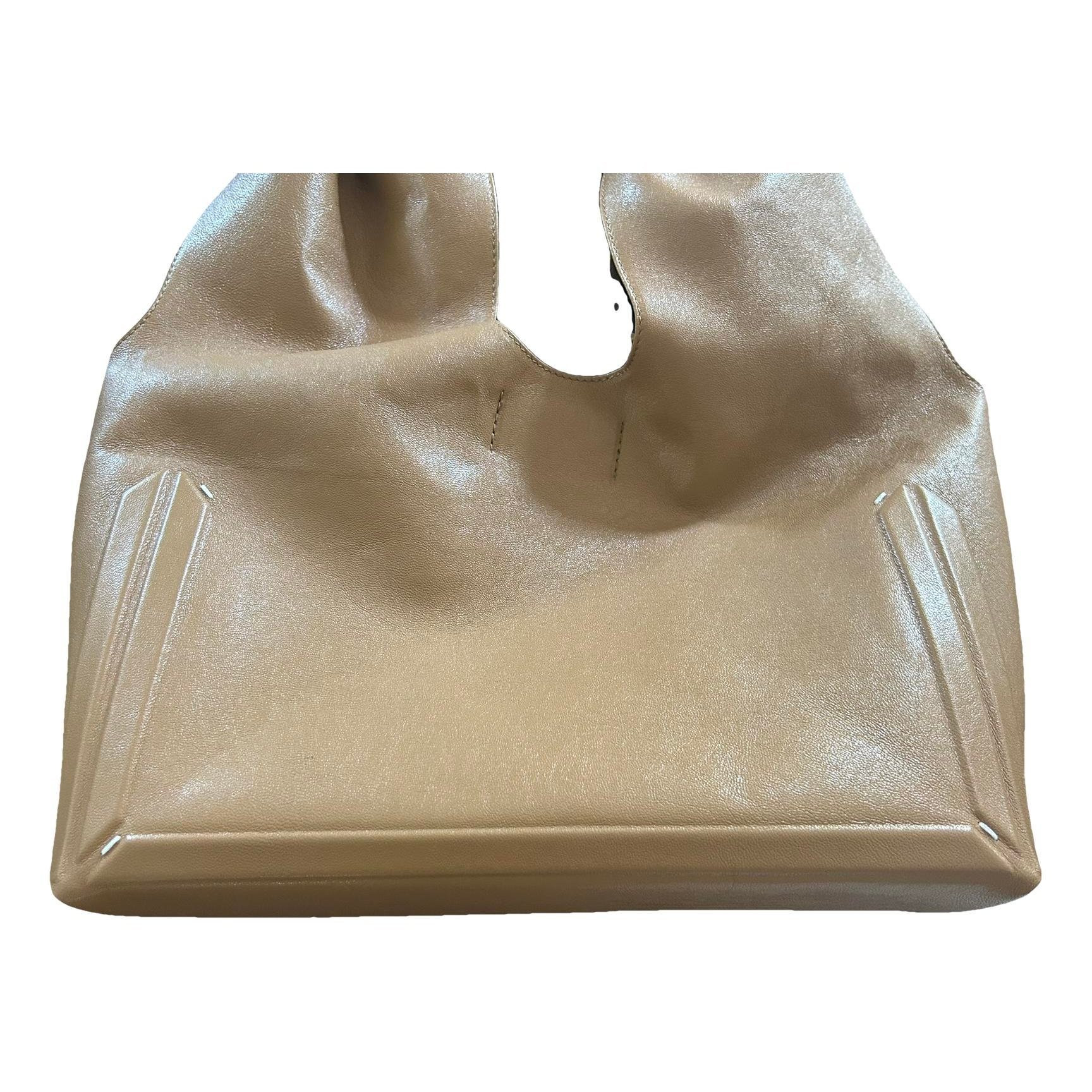 Leather tote