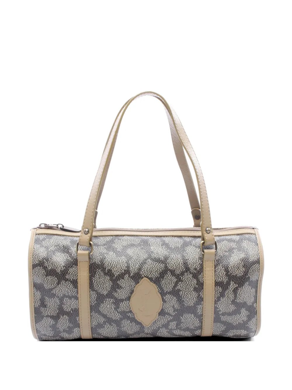 2000s leopard-print Boston bag