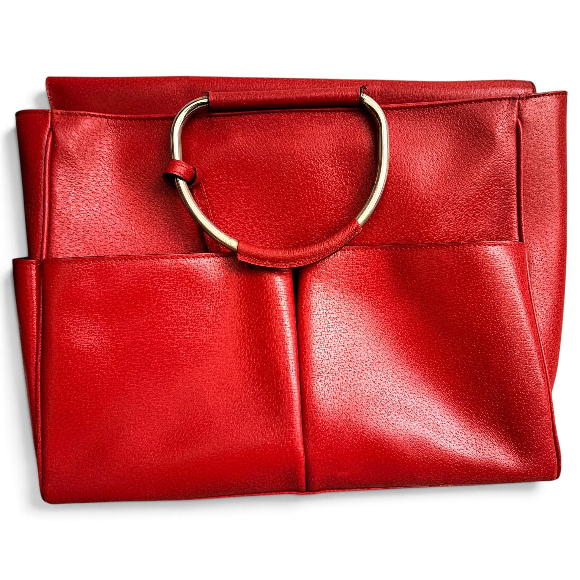 Leather handbag