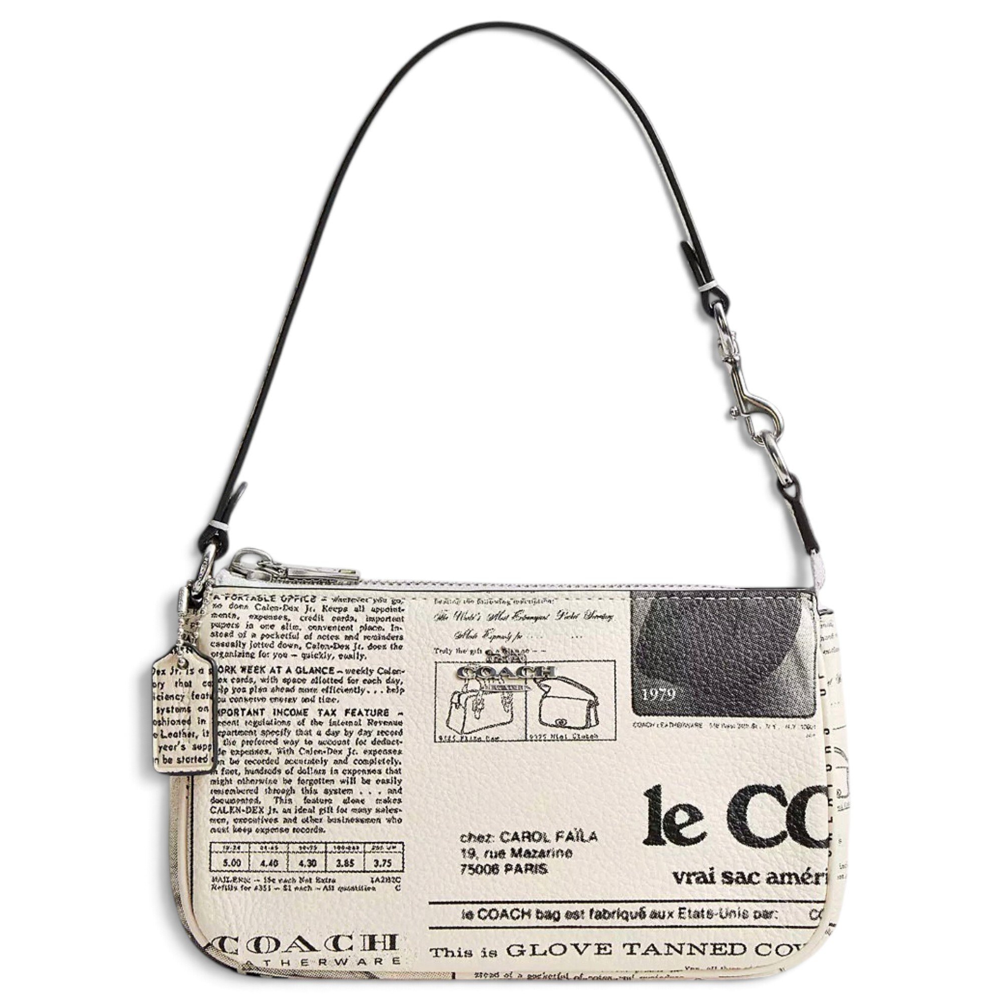 Wristlet nolita 19 leather handbag