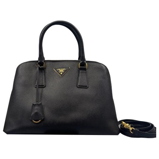 Promenade leather handbag