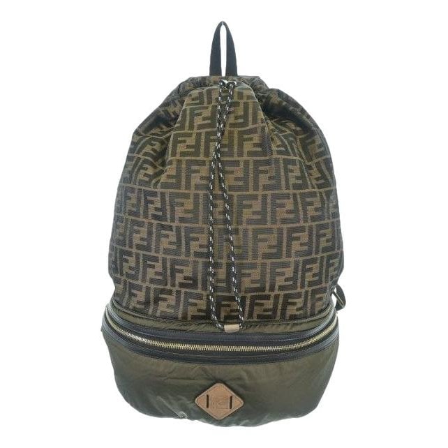 Leather backpack